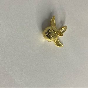 New! Authentic Pandora Harry Potter Golden Snitch Charm Dangle Pendant